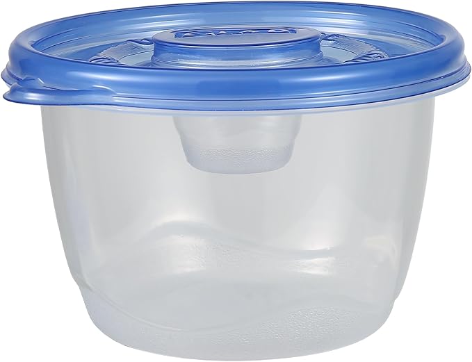 Glad GladWare To Go Lunch Containers with Dressing Cup, 32 Oz, 4 Count