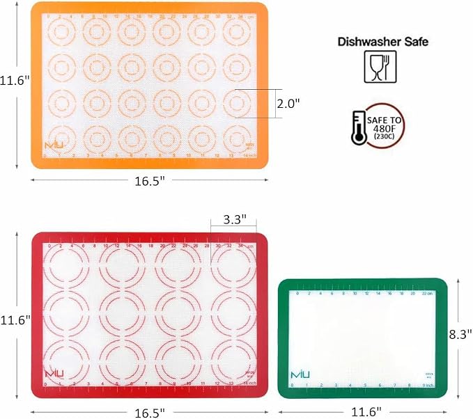 Miu France Baking Mat (Green)