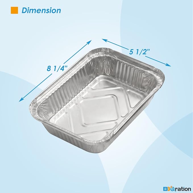 20-Pack Grease Pan Liner for Expert Grill 720-0789H 720-1049 720-0968 | Aluminum Drip Pan Liner for Expert Grill Parts 720-0789H for Expert Grill Grease Tray 720-1049