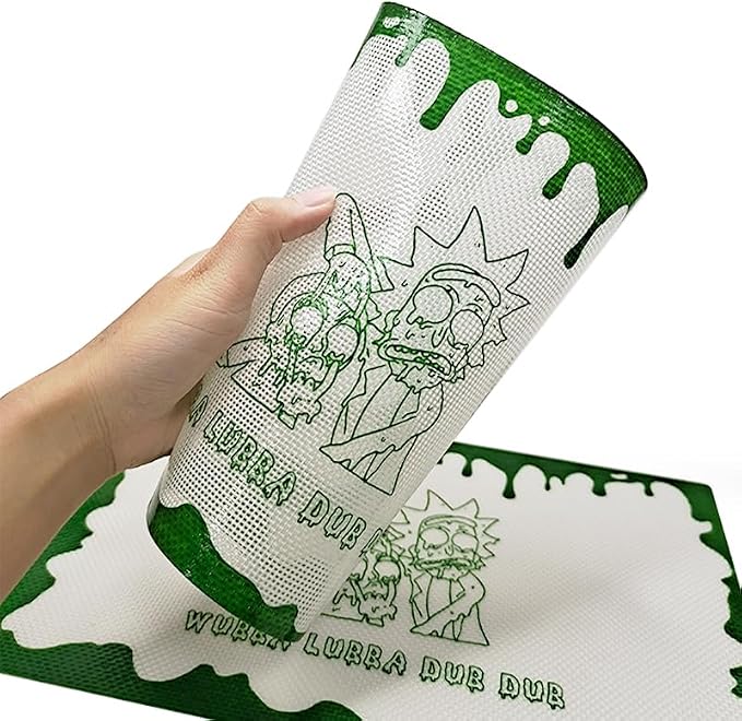 20X30cm Green Rectangle Silicone Mat Pad Non Stick Silicone Mats 1pcs+1Tool