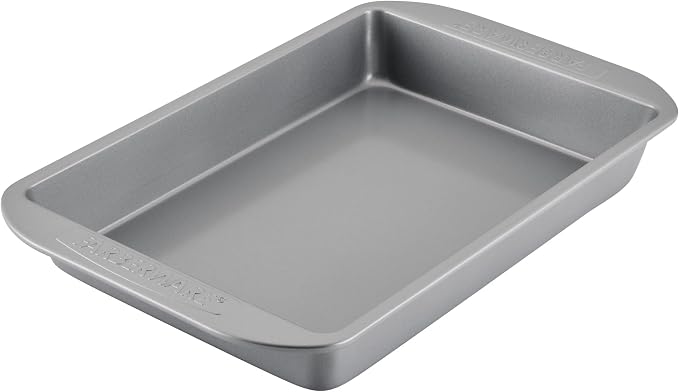Farberware Nonstick Bakeware Baking Pan/Nonstick Cake Pan,Rectangle - 9 Inch x 13 Inch,Gray,(Pack of 6)