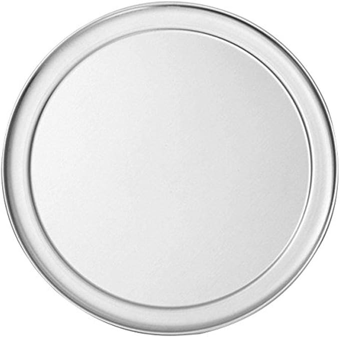 American METALCRAFT, Inc. HATP12 Wide Rim Pan, Heavy Weight, 14 Gauge Thickness, Aluminum, 12' Dia.