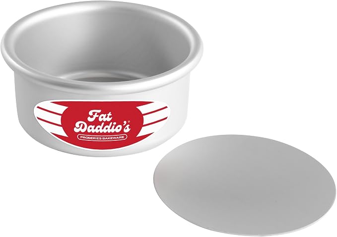 Fat Daddio's PCC-42 Anodized Aluminum Round Cheesecake Pan, 4 x 2 Inch