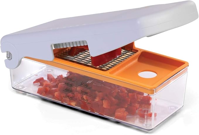Prepworks by Progressive Fruit and Vegetable Chopper,White