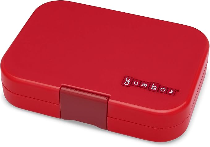 Yumbox Original Leakproof Bento Lunch Box, Wow Red Cats & Dogs | Kids Lunch box, Easy Open Latch, Lightweight, Compact, Removable Tray, BPA-Free