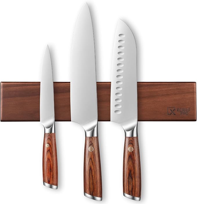 Kitchen Knife Set, 4 Pieces Japanese High Carbon Stainless Steel Chef Cooking Knife Set, Ultra Sharp Professional Chef Santoku Utility Knives (Silver)