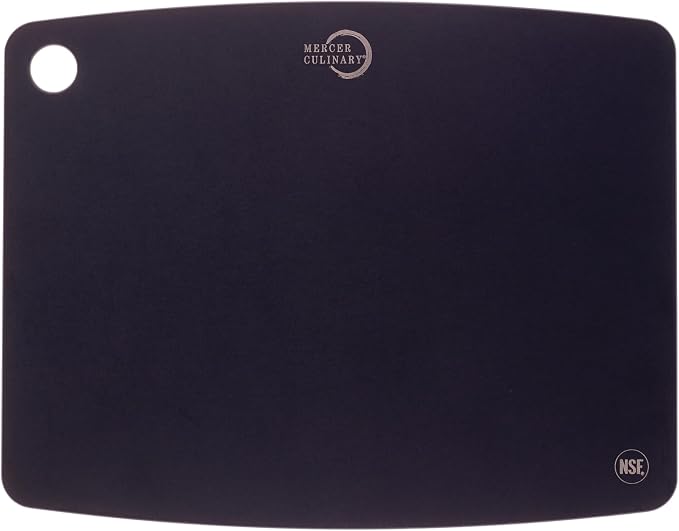 Mercer Culinary Composite Cutting Board-11 3/4" X 9 1/4"-NSF, Black