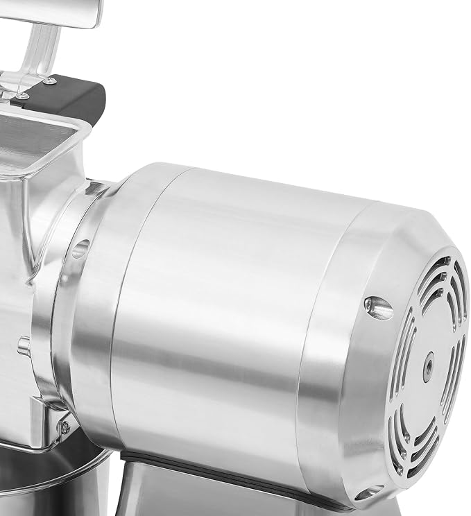 Electric Cheese Grater, 550W Stainless Steel Cheese Grinding Machine | Commercial Cheese Grinder Grating Machine, 88 lbs/h Output, Cheese Butter Bread Bran Shredder