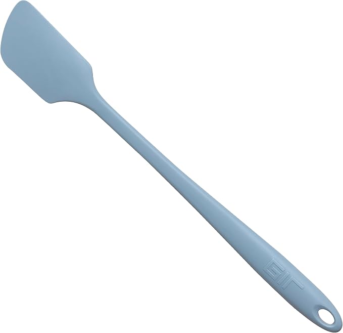 GIR: Get It Right Silicone Kitchen Spatula - Non-toxic Cooking Utensils for Nonstick Cookware, Cooking and Baking, Skinny - 11IN - Slate