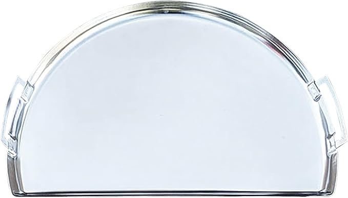 SnS Grills Drip 'N Griddle Pan 26" - Extra Large 3-in-1 Charcoal Grill Accessory for Searing, Dripping, and Griddling, Stainless Steel BBQ Accessory - XL for 26" Weber and Other Kettle Grills