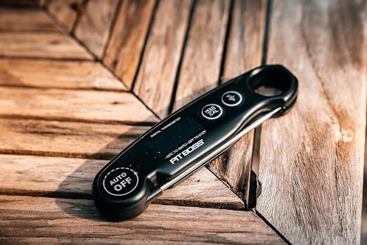Pit Boss Digital Meat Thermometer, Black