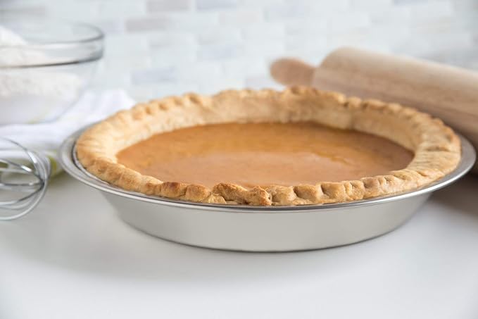 Fox Run Pie Pan, 9-Inch, Stainless Steel