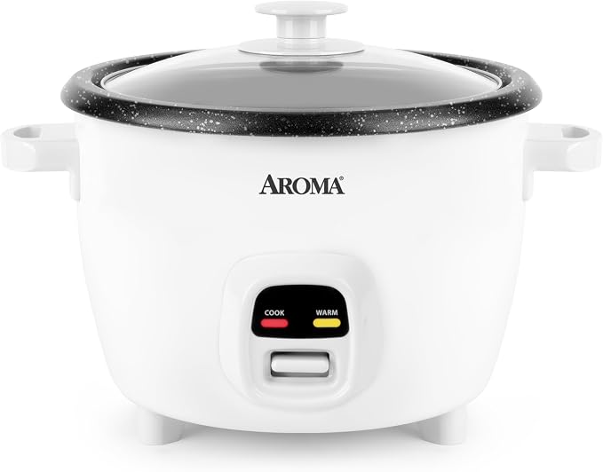 AROMA® 20-Cup (Cooked) / 5Qt. Bonded Granite® Rice & Grain Cooker, ARC-860NGP