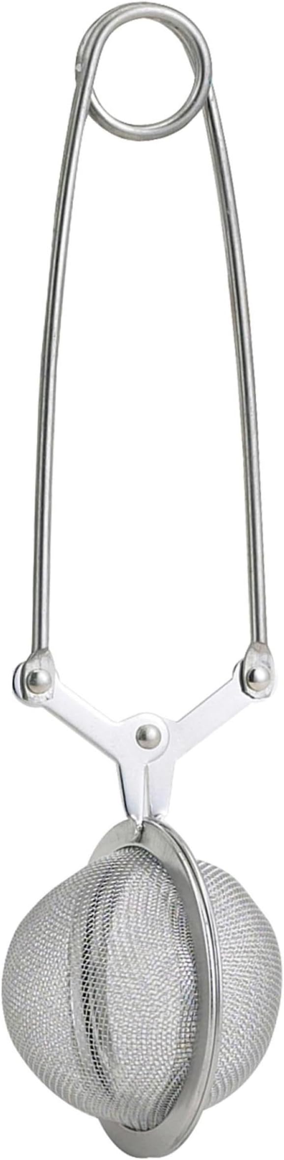 HIC Kitchen Snap Ball Tea Infuser, 18/8 Stainless Steel, For Loose Leaf Tea and Mulling Spices