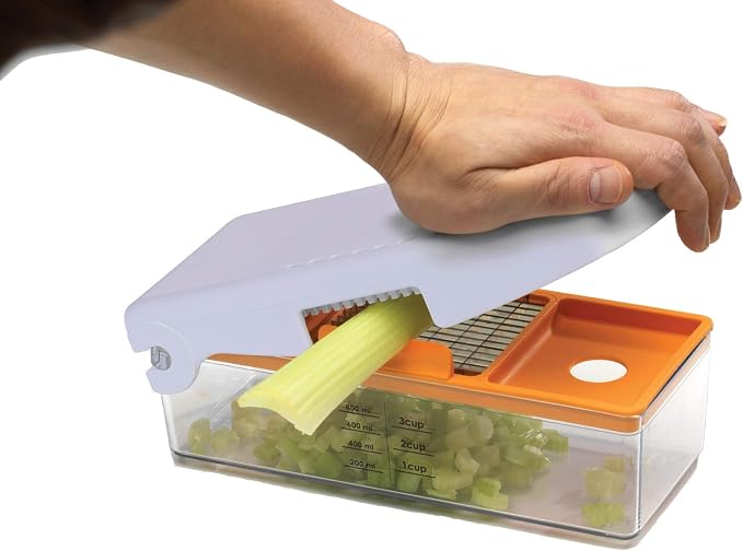 Prepworks by Progressive Fruit and Vegetable Chopper,White