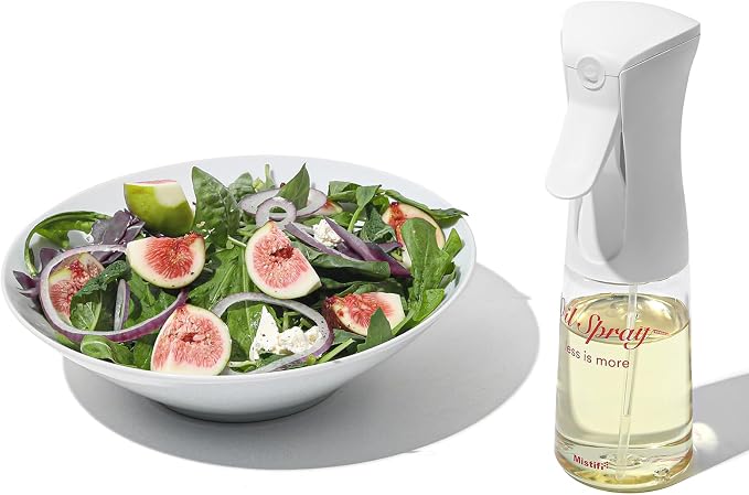 oil spray PET bottle 200ml Upgraded Version.Fine Mist Spray Bottle for Air Fryer, Olive Oil, Avocado Oil, Healthy Nonstick Frying, Commercial & Home Kitchen Use (PS600　1Pc)