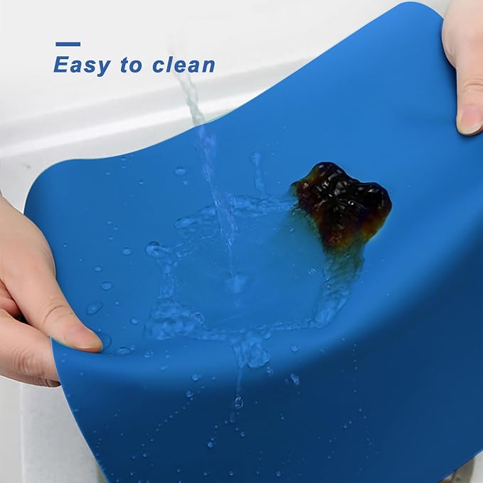 Silicone Placemats, Food-Grade Non-Slip Waterproof, Dining, Countertop Protector, Kitchen Counter Mat, Heat Resistant, Baking mat Dishwasher Safe