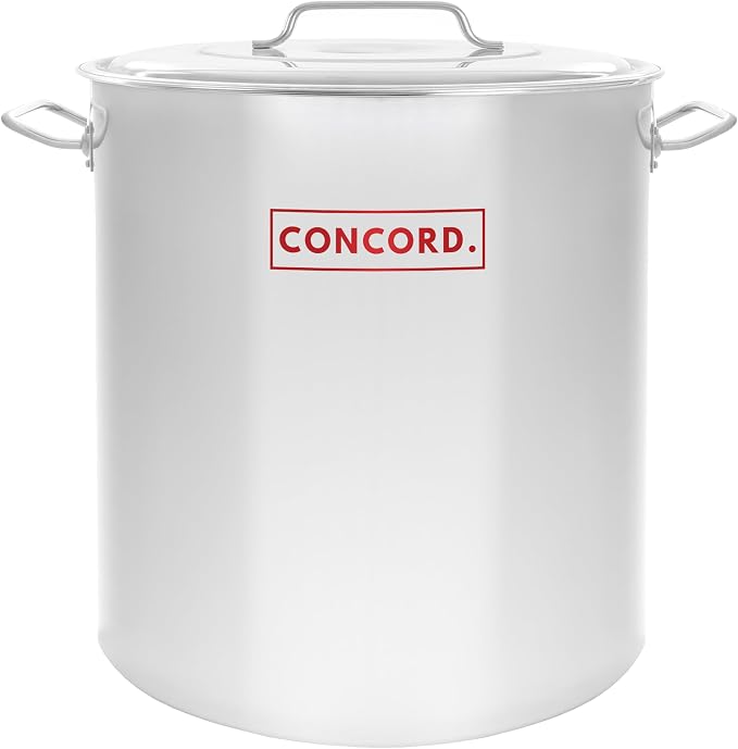Concord 120 Quart Stainless Steel Stock Pot Cookware