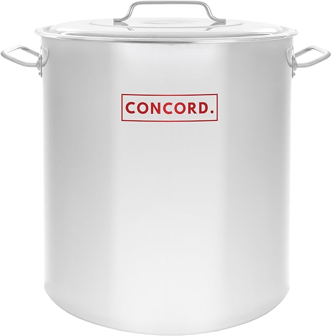 Concord 50 Quart Stainless Steel Stock Pot Cookware