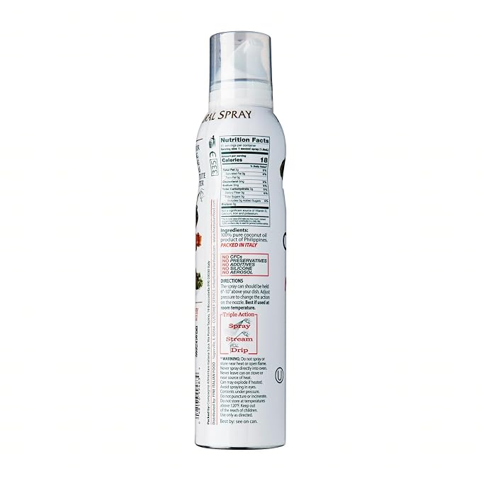 Mantova Flaxseed Oil, 100% Pure Cooking Spray with Omega-6, perfect for Keto snacks, baking, or seasoning for cooking, our oil dispenser bottle lets you spray, drip, or stream with no waste, 5 oz
