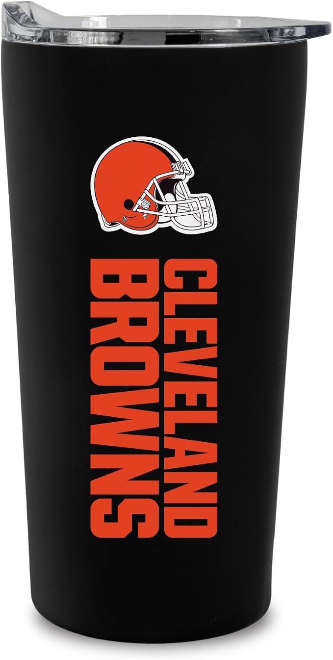 Rico Industries NFL Football Soft Touch, Easy Grip Tumbler