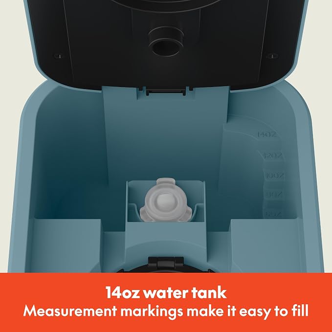 bella K Cup Coffee Maker w/ Water Tank, Surf