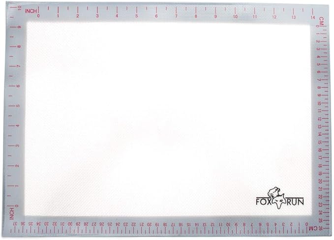 Fox Run Non-Stick Baking Mat, Silicone, 11.75-Inch x 16.5-Inch