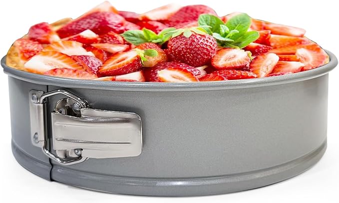 Mrs. Anderson's Baking Non-Stick Springform Pan, European Carbon Steel, PFOA Free, 8-Inch
