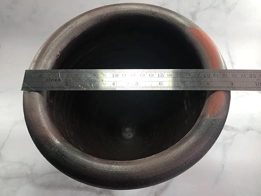 9 Inches Clay Mortar Wooden Pestle Heavy Making Papaya Salad Hand Mixer Masher Grinder Kitchenware