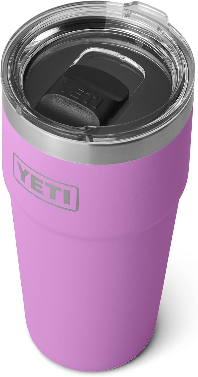 YETI Rambler 20 oz Stackable Tumbler, Stainless Steel, Vacuum Insulated with MagSlider Lid
