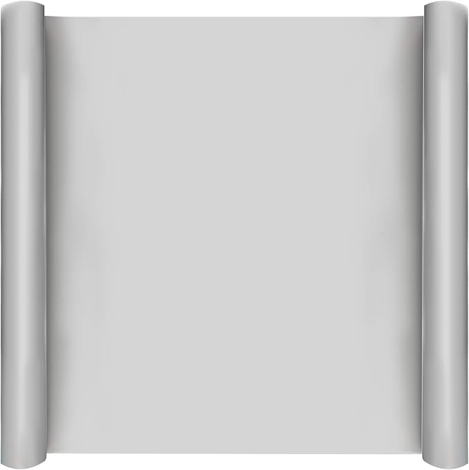 LEOBRO Silicone Mat, 23.4” x 15.6” Gray Silicone Mats for Crafts, Resin Molds, Play Dough Mat, for Resin, Clay, Paint, Arts and Crafts, 1 MM Thick