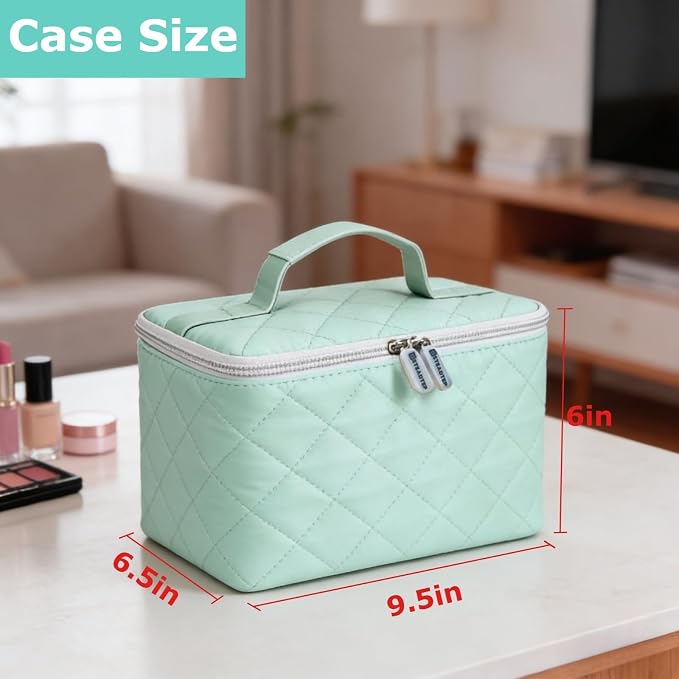 Hand Mixer Storage Case for KitchenAid 5, 6, 7 and 9 Speed Mixers | Portable Design With Carry Handle For Home Bakers, Kitchen Storage, Baking Classes And Travel, Green - Case Only