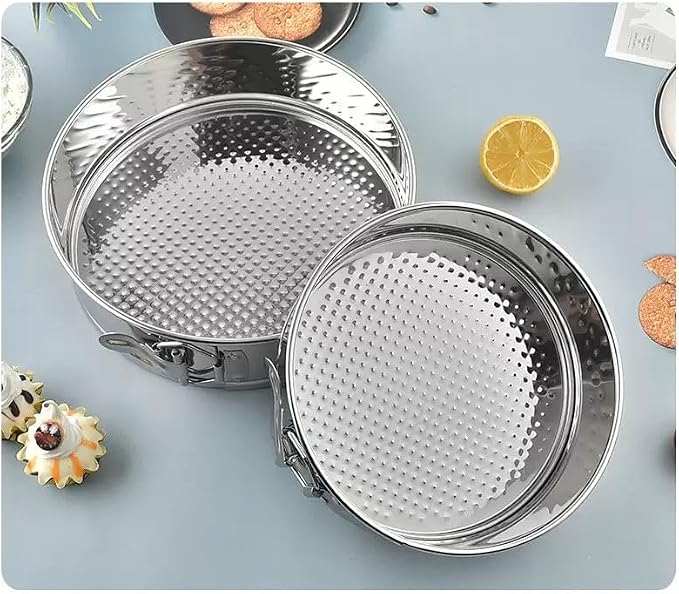 Springform Pan, 10 Inch Cheesecake Pans with Removable Bottom, Non-stick Spring Form Pan for Cheesecake