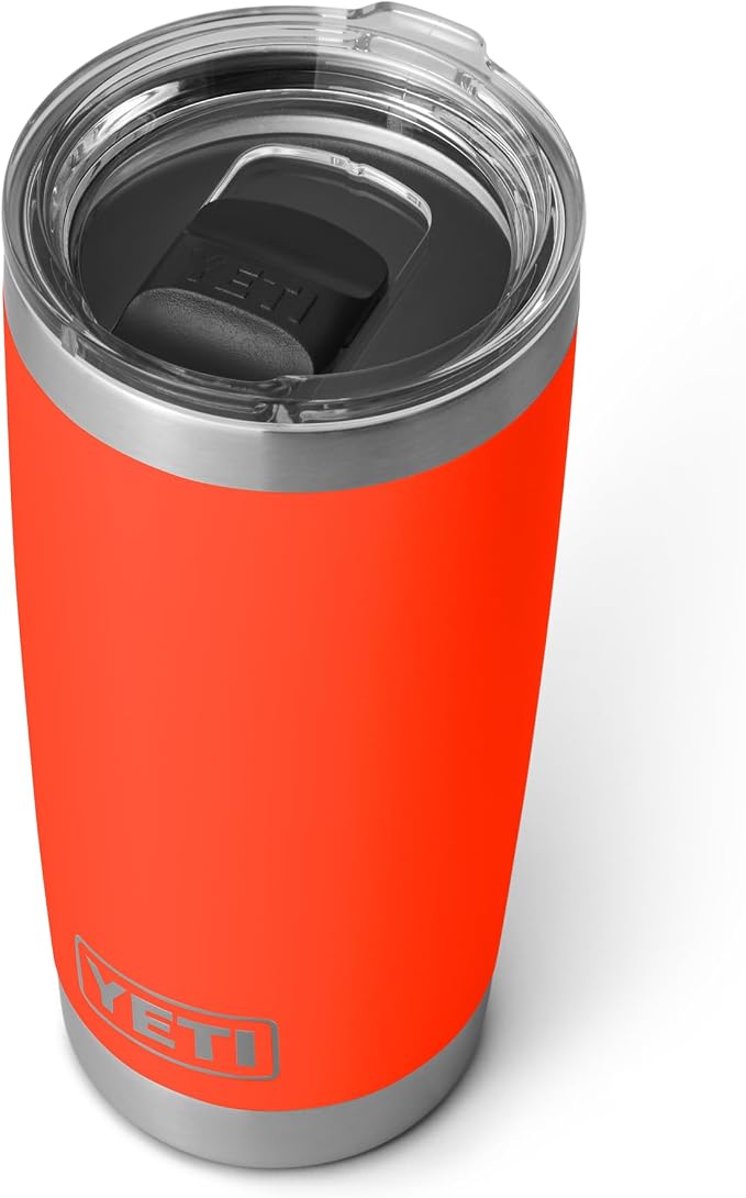 YETI Rambler 20 oz Stainless Steel Vacuum Insulated Tumbler w/MagSlider Lid