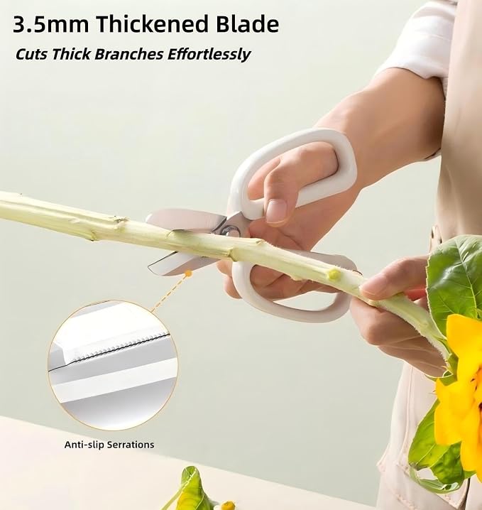 Garden Scissors Flower Shears for Plants, Pruning and Trimming