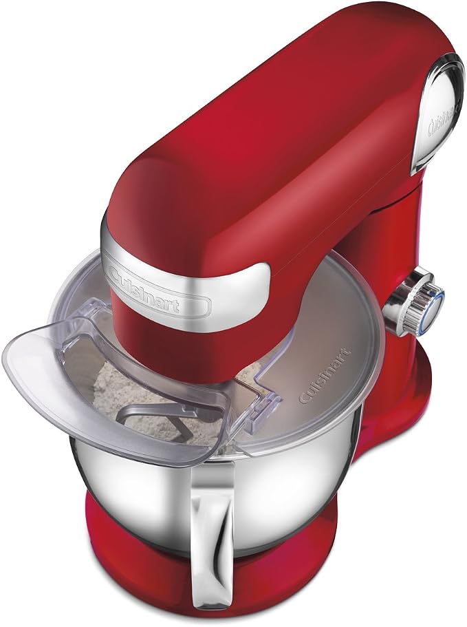 CUISINART SM-50R Precision Master 5.5 Qt (5.2L) Stand Mixer, Red