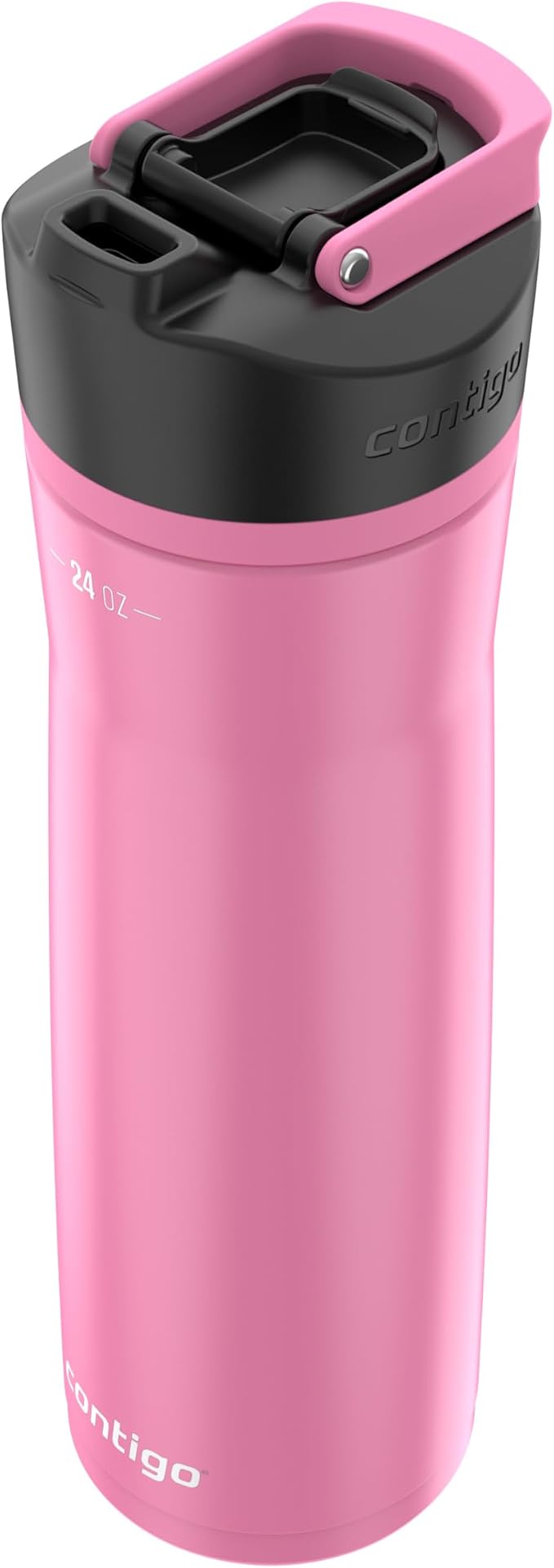 Contigo Cortland Chill 2.0 Stainless Steel Water Bottle with AUTOSEAL Lid 24 oz Juniper and Azalea (Pack of 8)