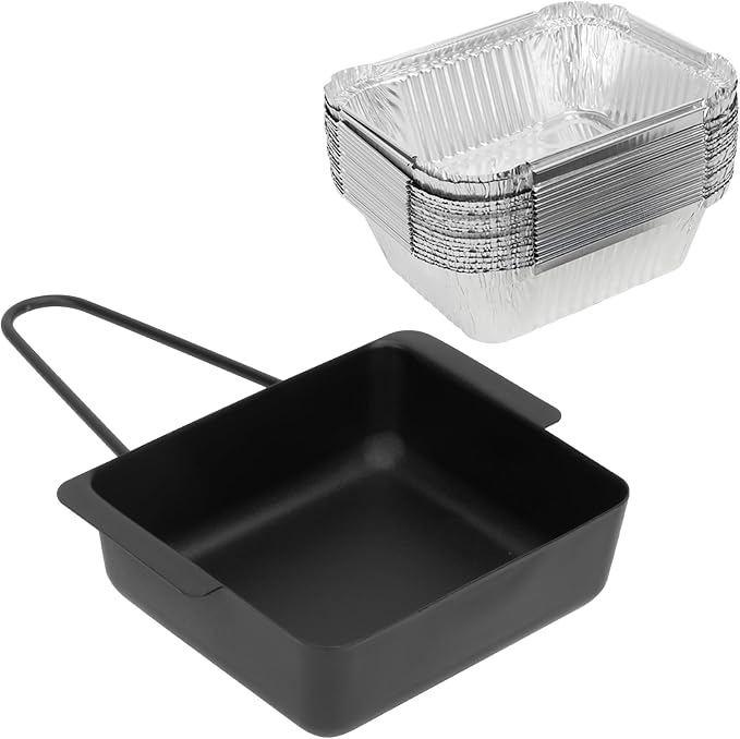 20 Packs Aluminum Grease Pan Liners with Grease Catcher Kits for Nexgrill 720-0830D 720-0898 720-0830H 720-0888S 720-0925P Gas Grills Parts, Grill Drip Pan Replacement Parts for Cuisinart CGG-7400