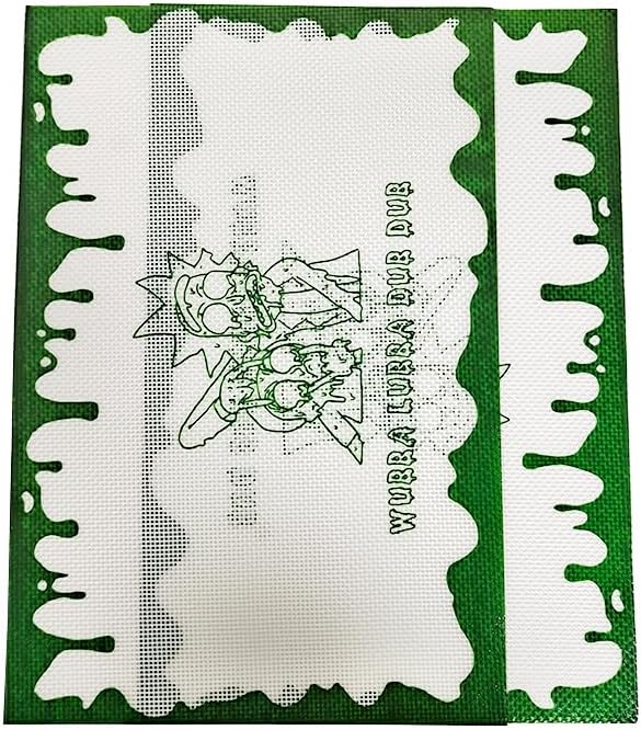 20X30cm Green Rectangle Silicone Mat Pad Non Stick Silicone Mats 1pcs+1Tool