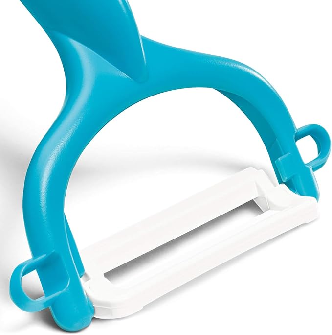 KYOCERA Fruit & Vegetable No-Rust, Ultra-Sharp Ceramic Y-Peeler | KYOCERA Ceramic Y-Peeler: Ultra-Sharp, Non-Corrosive Blade for Effortless Peeling – Ergonomic & Dishwasher Safe