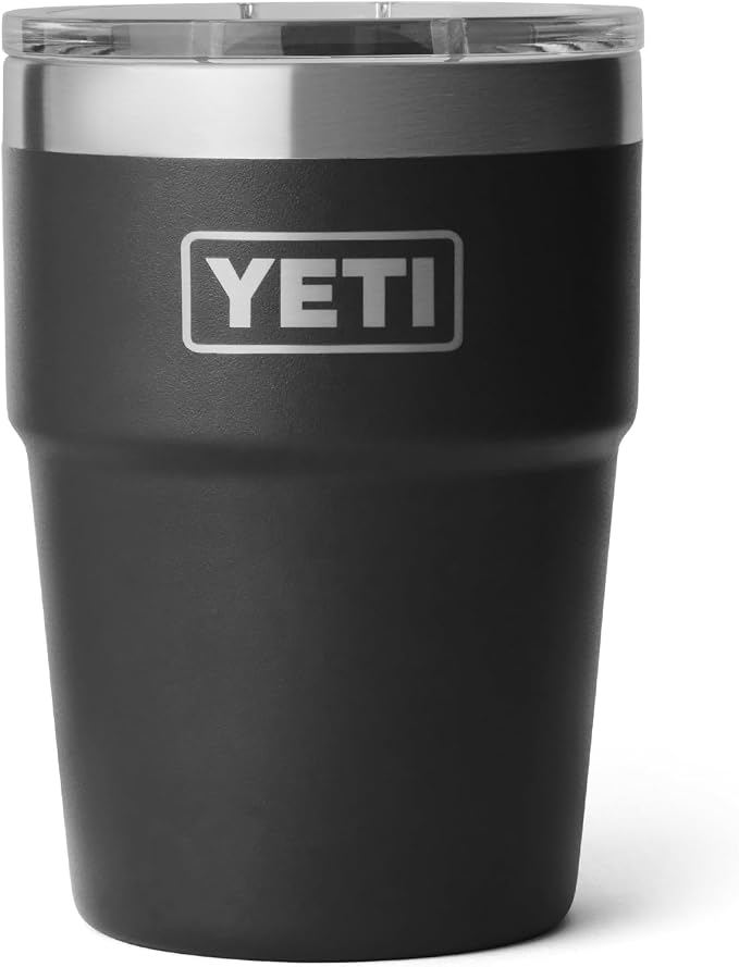 YETI Rambler 16 oz Stackable Tumbler, Vacuum Insulated, Stainless Steel with MagSlider Lid | Stackable