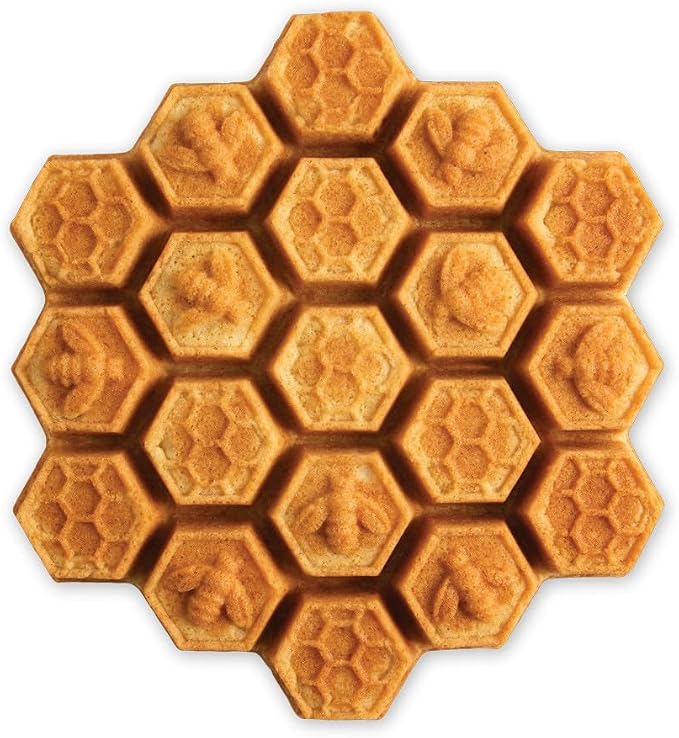 Nordic Ware Honeycomb Pull-Apart Pan, 10 Cup, Toffee