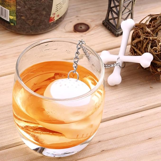 2 Pcs Horror Style Loose Tea Steeper, Tea Diffusers For Loose Tea | Creative Tea Steeper For Loose Tea, Gifts For Women And Tea Enthusiasts, Loose Leaf Tea Steeper Cute, Tea Steepers Gift Set