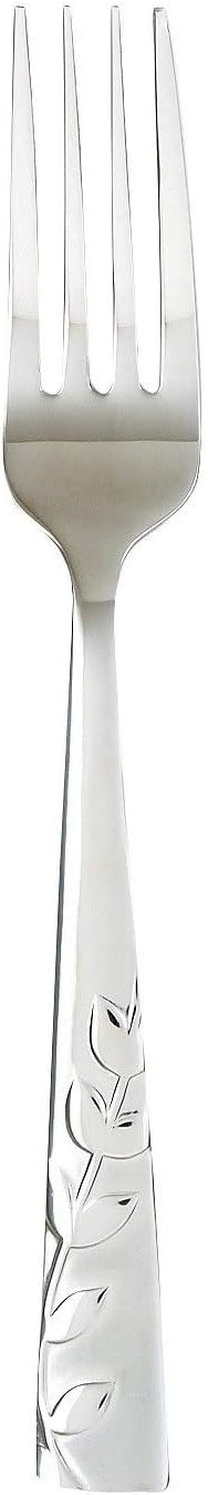 Cambridge Silversmiths 268320R Blossom Sand 20-Piece Flatware Silverware Set, Service for 4, Stainless Steel, Includes Forks/Knives/Spoons, Brushed Finish (Pack of 3)