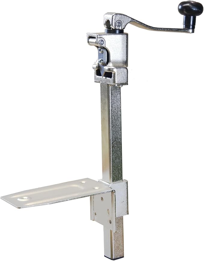 Commercial Can Opener Heavy Duty for Large Cans Industrial Can Openers for Big Cans Manual Stainless Steel Table Can Openers Restaurant Can Opener Up To 11" Tall For Bars Hotel Kitchen