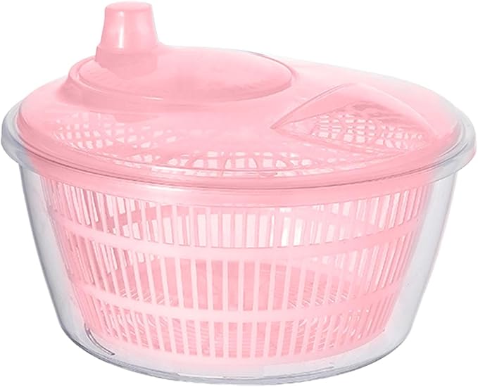 Salad Spinner, Fruits Vegetable Washer Dryer, Fruits And Vegetables Dryer, Lettuce Spinner, Lettuce Vegetables Washer Dryer Drainer Crisper Strainer For Home Kitchen Washing & Drying Leafy Vegetables
