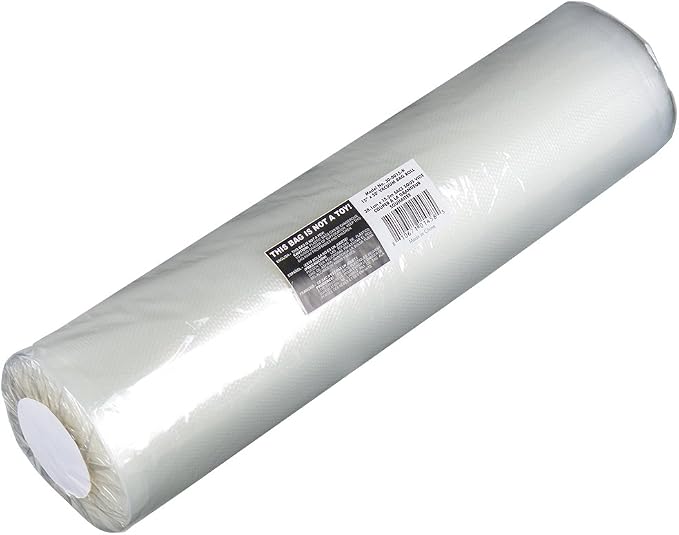 Weston 30-0015-W Vacuum Sealer Bags, 15" x 50' | Compatible With Other Brands | BPA-Free Material | Clear | 30-0015-W