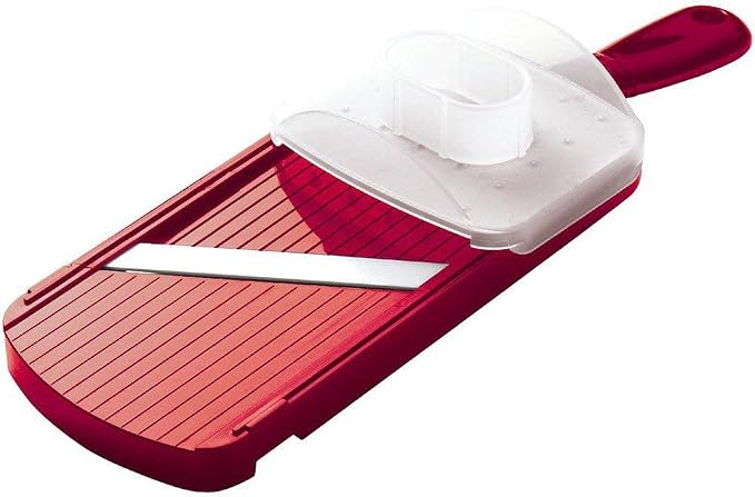 KYOCERA Double-Edged Ceramic Mandoline – Ultra-Sharp 1.5mm Precision Slicer | KYOCERA Double-Edged Mandoline Slicer: 3.5" Ceramic Blade for Fast, Two-Way 1.5mm Slicing with Safety Handguard Included