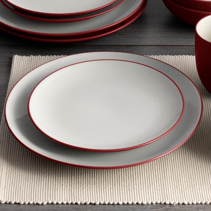 Noritake Colorwave Raspberry 4-Piece Coupe Place Setting, Service for 1