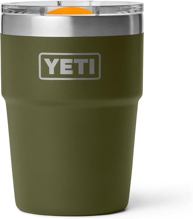 YETI Rambler 16 oz Stackable Tumbler, Vacuum Insulated, Stainless Steel with MagSlider Lid | Stackable